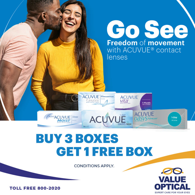 Acuvue Buy 3 Boxes Get 1 Free Box