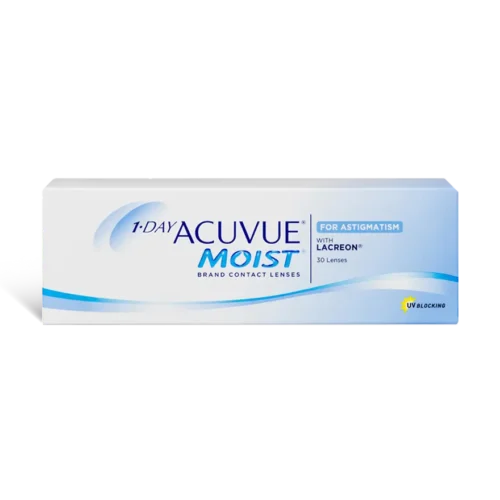 1-DAY ACUVUE® MOIST Brand for ASTIGMATISM