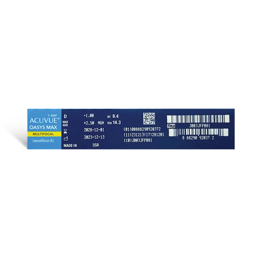 ACUVUE® OASYS MAX 1-Day MULTIFOCAL Contact Lenses - Image 2