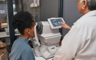 optical coherence tomography test