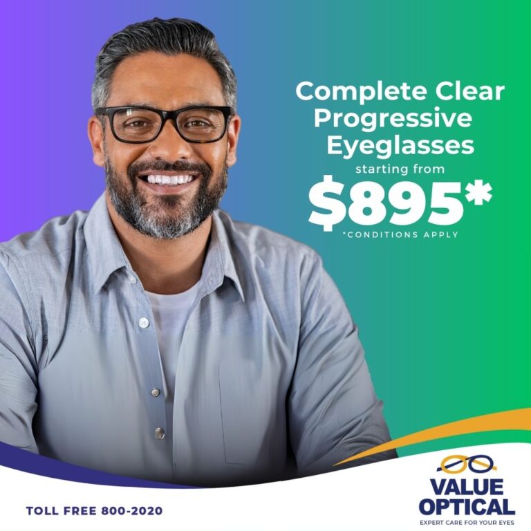 My PAL Clear progressive lens and frame