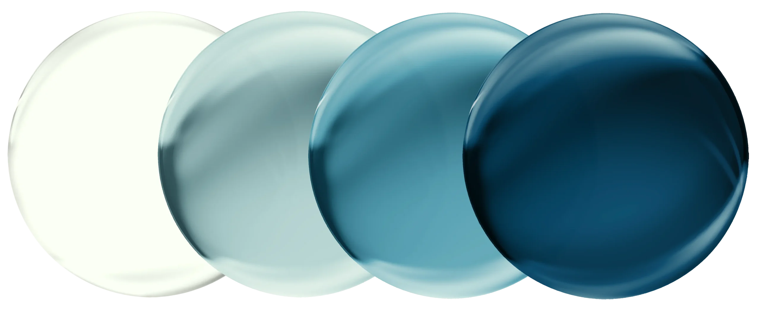 Sapphire Blue lens swatch