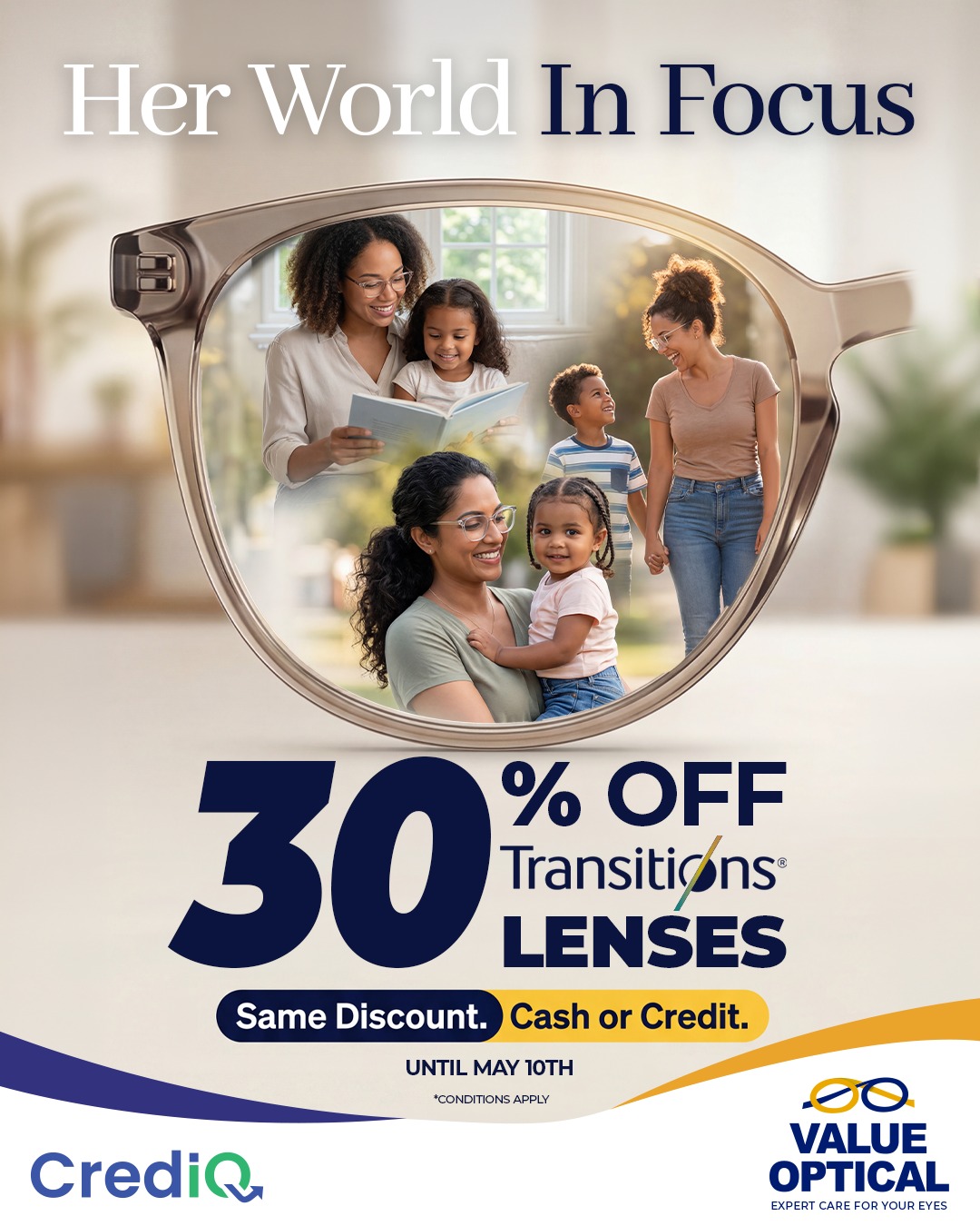 value optical mothers day promotion